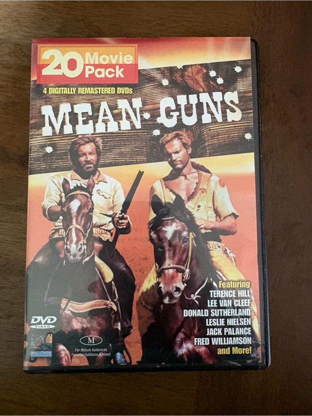 Mill Creek Mean Guns-20 Pack 20-Movie DVD Set Digitally Remastered NTSC